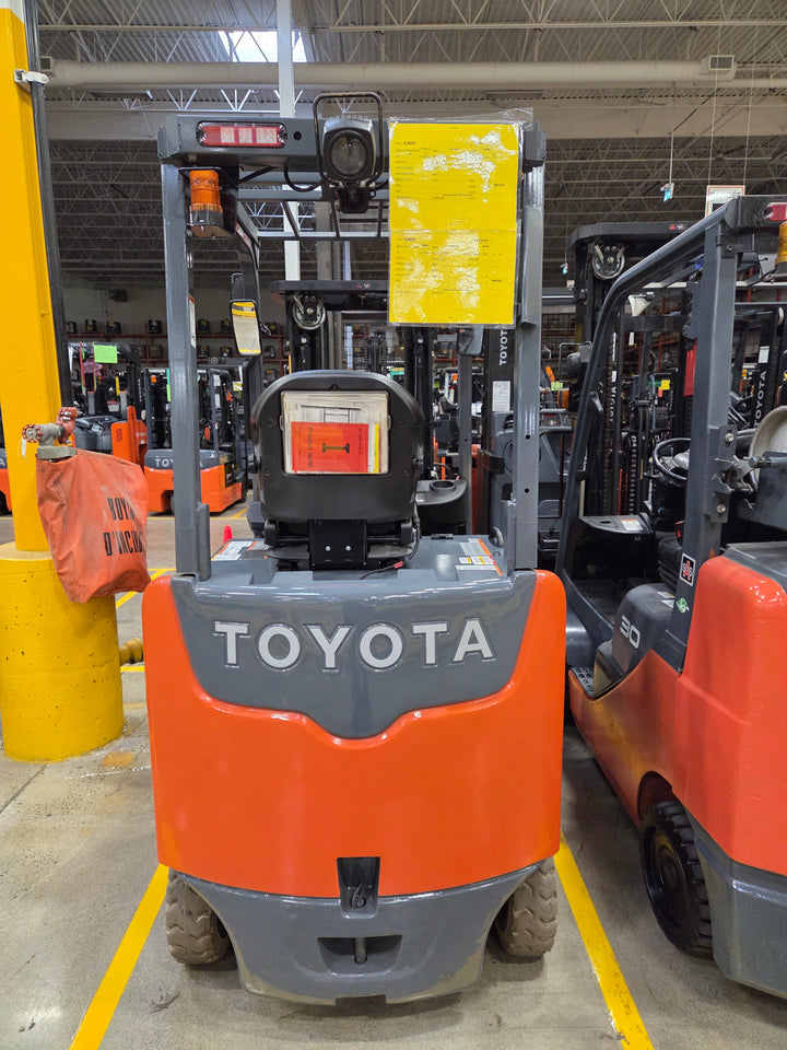 Used forklift for sale in Lachine | 2019 TOYOTA 5000 LB Electric Cushion Forklift Longbox | Model: 8FBCHU25