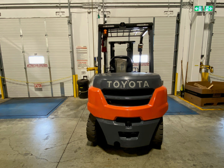 Used forklift for sale in Ajax | 2021 TOYOTA 8,000 LB Diesel Pneumatic Forklift | Model: 8FD35U