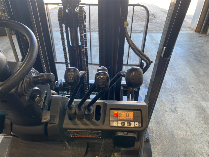 Used forklift for sale in Barrie | 2021 TOYOTA 3,500 LB 3-Wheel Electric Forklift | Model: 8FBE18U