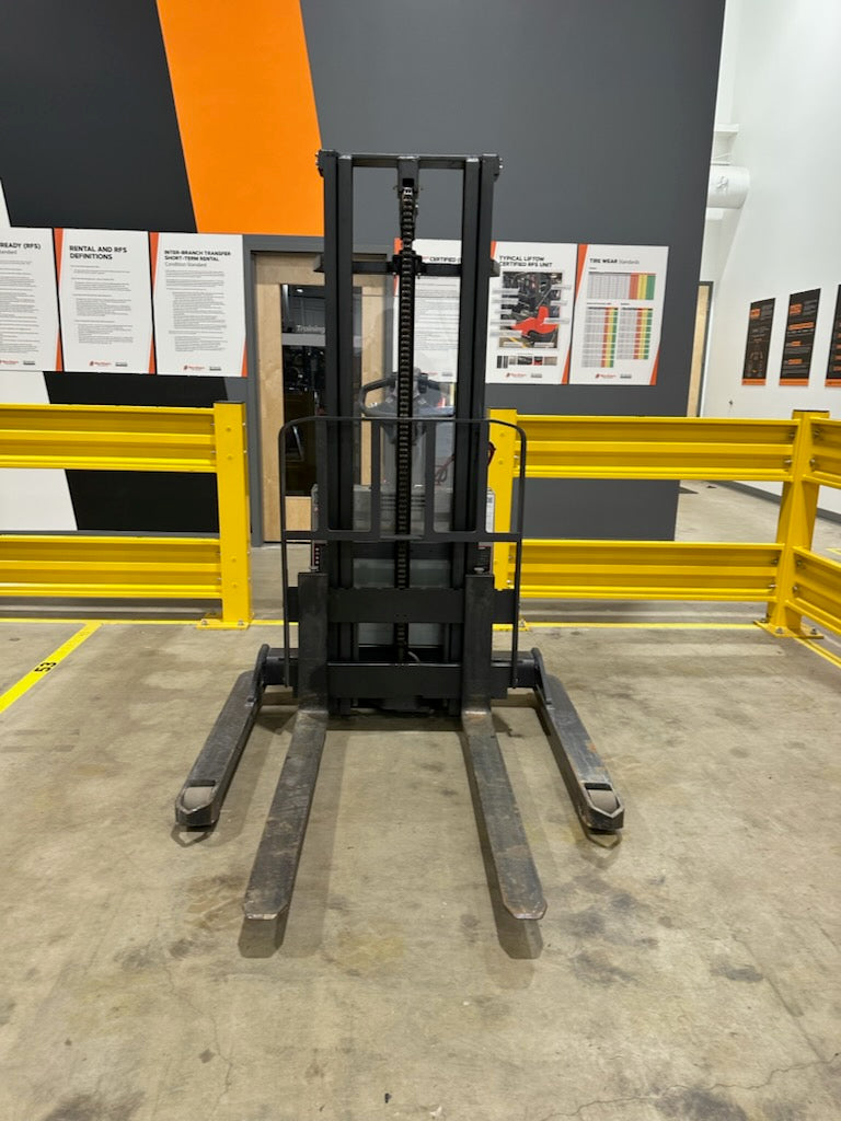 Used forklift for sale in Vermont | 2022 Toyota Toyota Walk behind Stacker with on board charger.  | Model: 8BWS13 