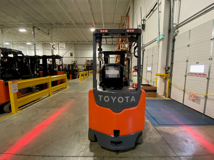 Used forklift for sale in Ajax | 2022 TOYOTA 5,000 LB Electric Cushion Forklift | Model: 8FBCU25