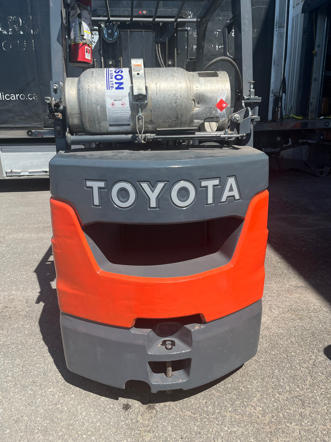 Used forklift for sale in Ottawa | 2021 TOYOTA 6,000 LB IC Cushion Forklift | Model: 8FGCU30