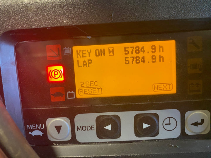 Used forklift for sale in Vaughan | 2021 TOYOTA 3,000 LB 3-Wheel Electric Forklift | Model: 8FBE15U