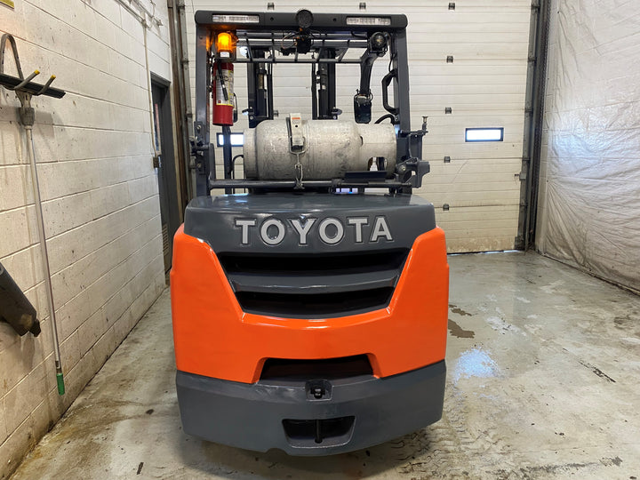 Used forklift for sale in Barrie | 2021 TOYOTA 10,000 LB IC Cushion Forklift | Model: 8FGC45U