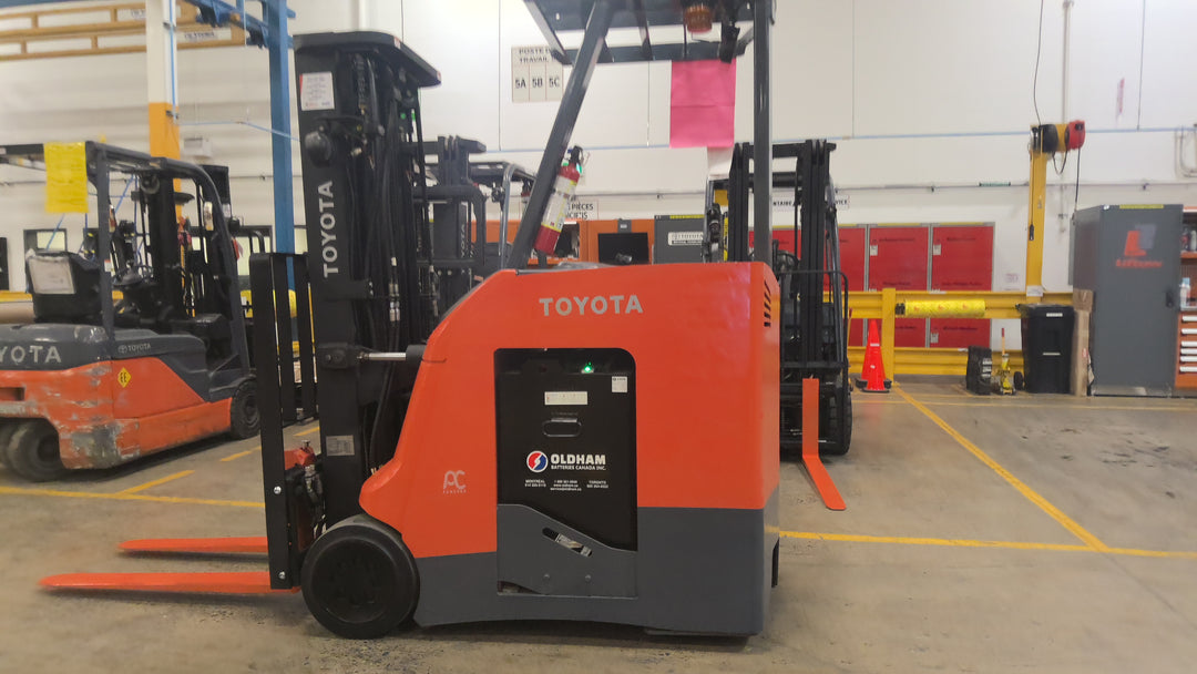 Used forklift for sale in Lachine | 2018 TOYOTA 4,000 LB Electric Standup Counterbalance | Model: 8BNCU20M188