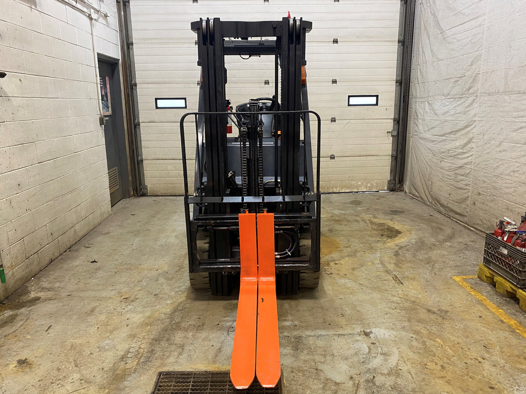 Used forklift for sale in Barrie | 2021 TOYOTA 5,000 LB Electric Cushion Forklift | Model: 8FBCU25