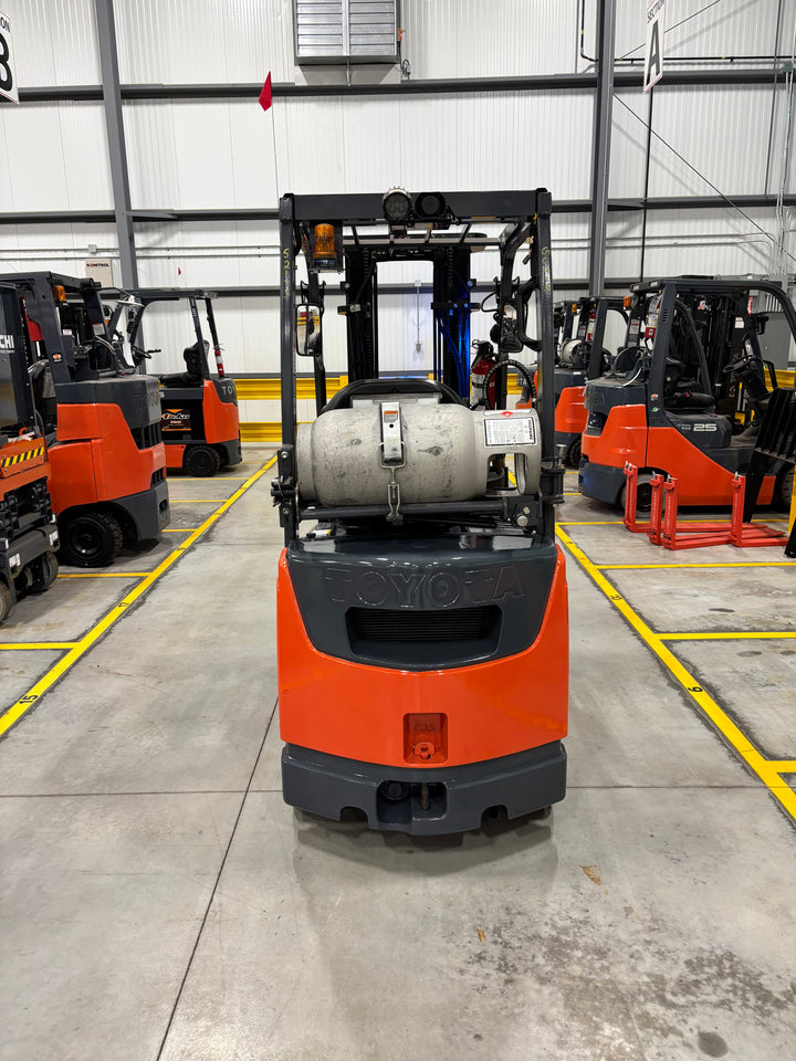 Used forklift for sale in Hamilton | 2021 TOYOTA 3,000 LB IC Cushion Forklift | Model: 8FGCU15