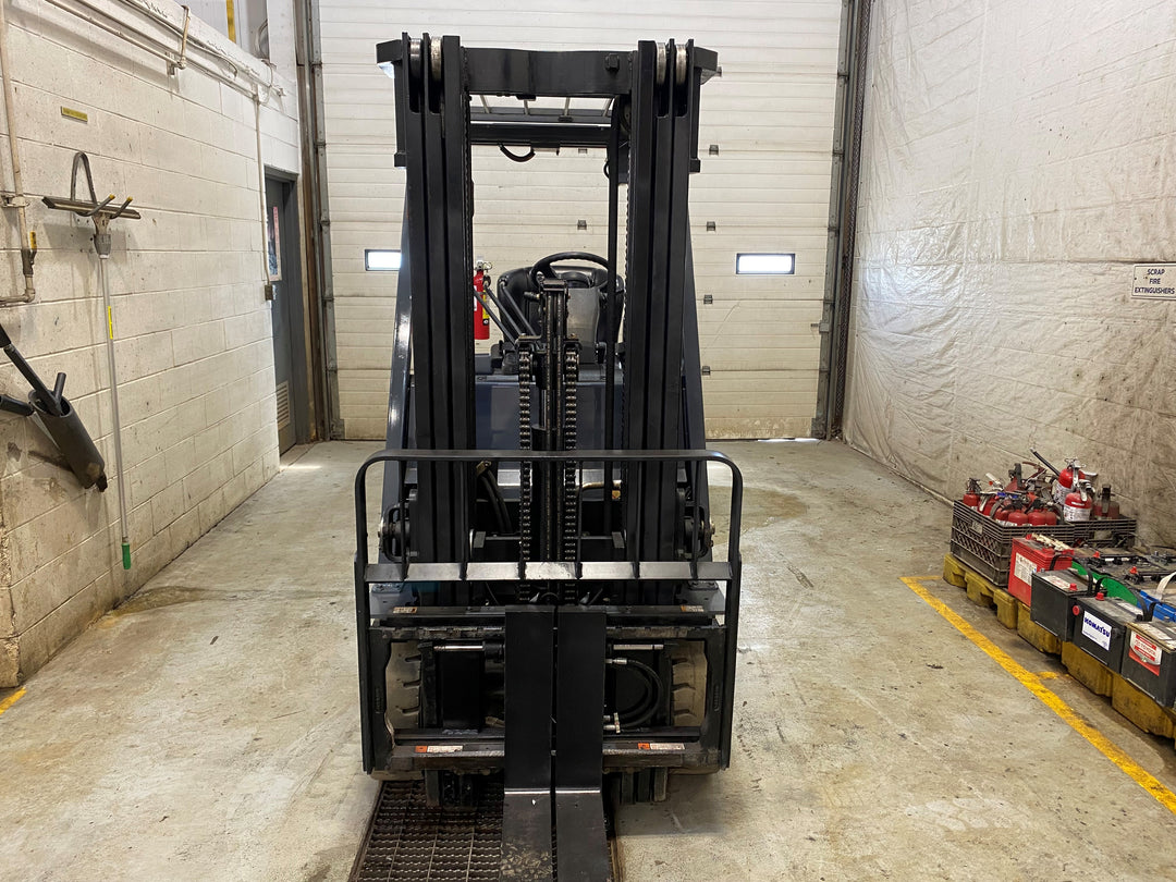 Used forklift for sale in Barrie | 2021 TOYOTA 5,000 LB Electric Cushion Forklift | Model: 8FBCU25