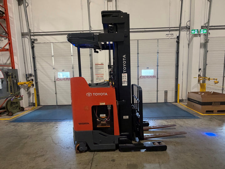 Used forklift for sale in Vaughan | 2017 TOYOTA 3,500 LB Electric Reach Truck | Model: 9BR183M241