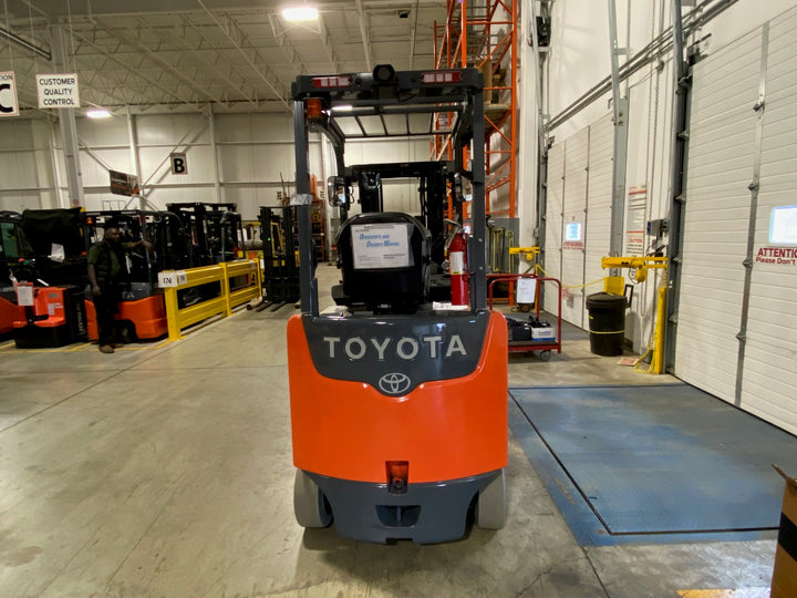 Used forklift for sale in Vaughan | 2021 TOYOTA 5000 LB Electric Cushion Forklift Longbox | Model: 8FBCHU25