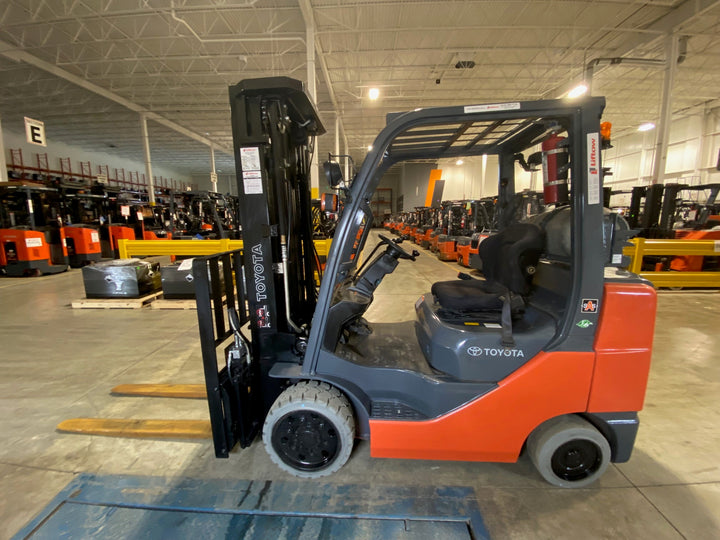 Used forklift for sale in Kitchener | 2019 TOYOTA 6,000 LB IC Cushion Forklift | Model: 8FGCU30
