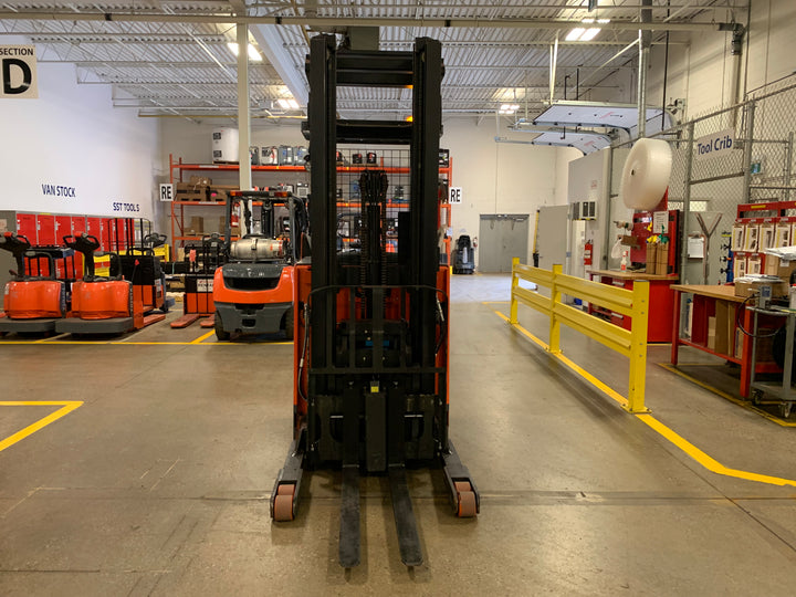 Used forklift for sale in Toronto | 2019 TOYOTA 3,500 LB Electric Reach Truck | Model: 9BR183M241
