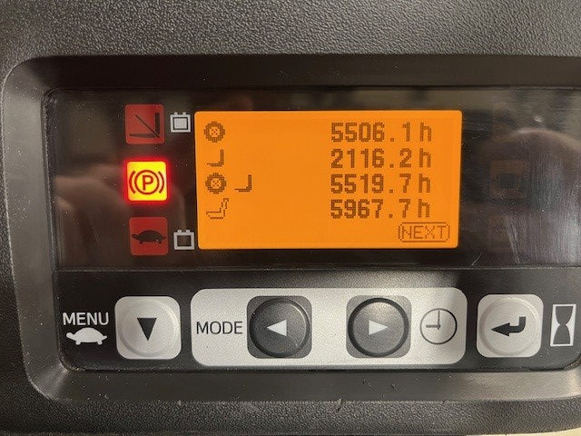 Used forklift for sale in London | 2022 TOYOTA 3,500 LB 3-Wheel Electric Forklift | Model: 8FBE18U