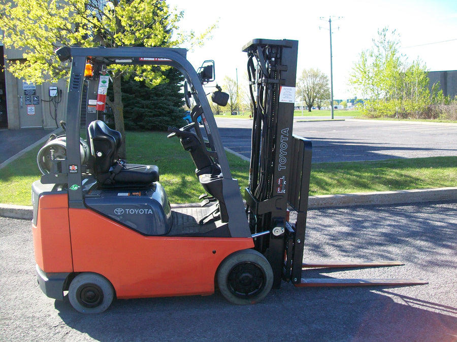 Used forklift for sale in Boucherville | 2018 TOYOTA 3500 LB IC Cushion Forklift | Model: 8FGCU18