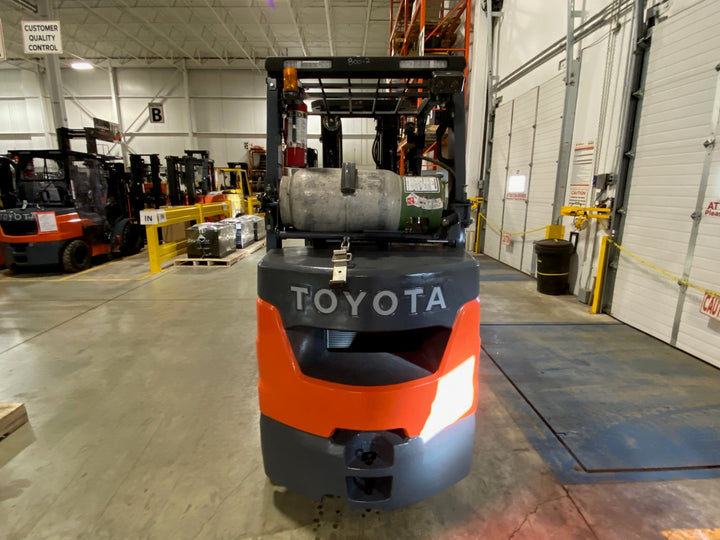 Used forklift for sale in Kitchener | 2020 TOYOTA 6,000 LB IC Cushion Forklift | Model: 8FGCU30