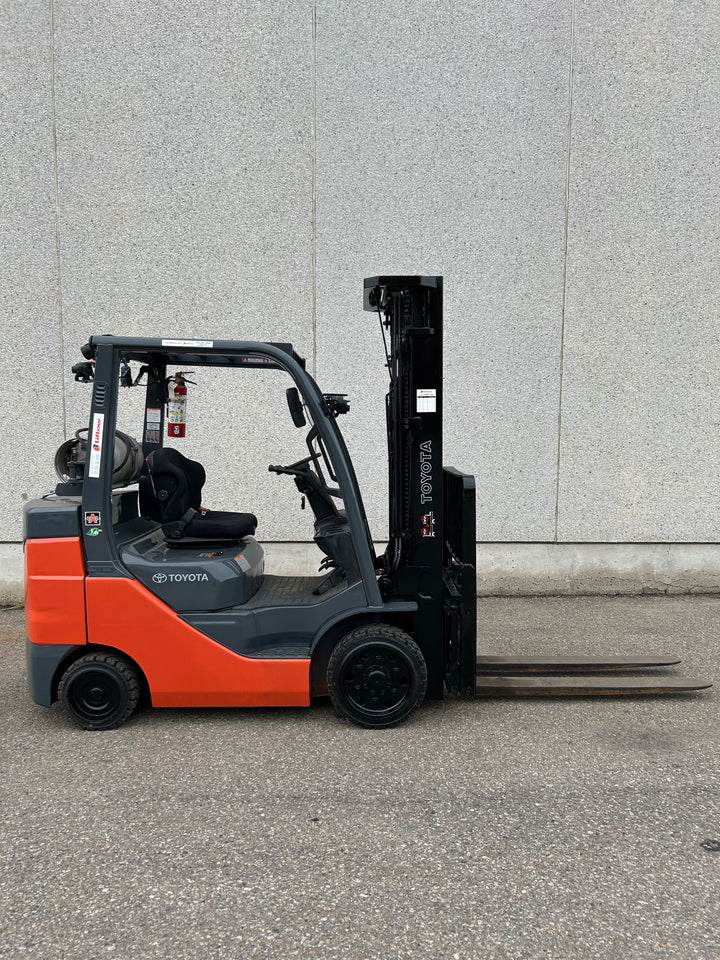 Used forklift for sale in Vaughan | 2020 TOYOTA 6000 LB IC Cushion Forklift | Model: 8FGCU30